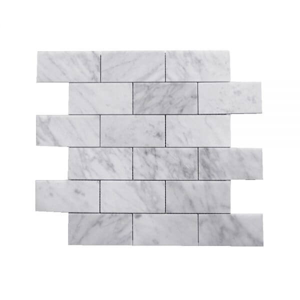 White Marble 5x10 - Aztec Tiles